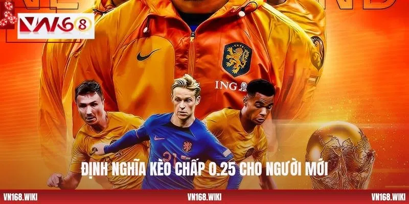 Định nghĩa kèo chấp 0.25 cho người mới