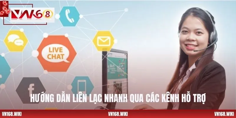 Hướng dẫn liên lạc nhanh qua các kênh hỗ trợ